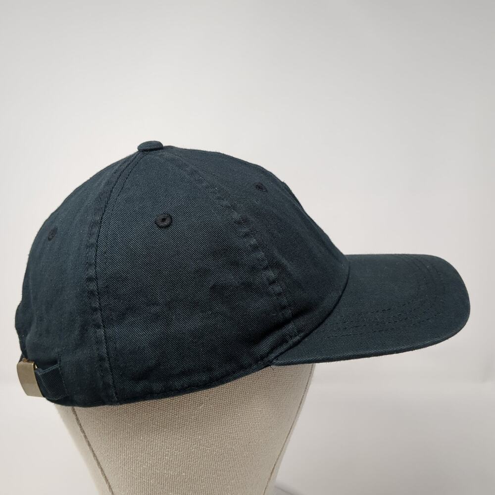 Pineapple Slideback Hat Solid Black One Size Adju… - image 5